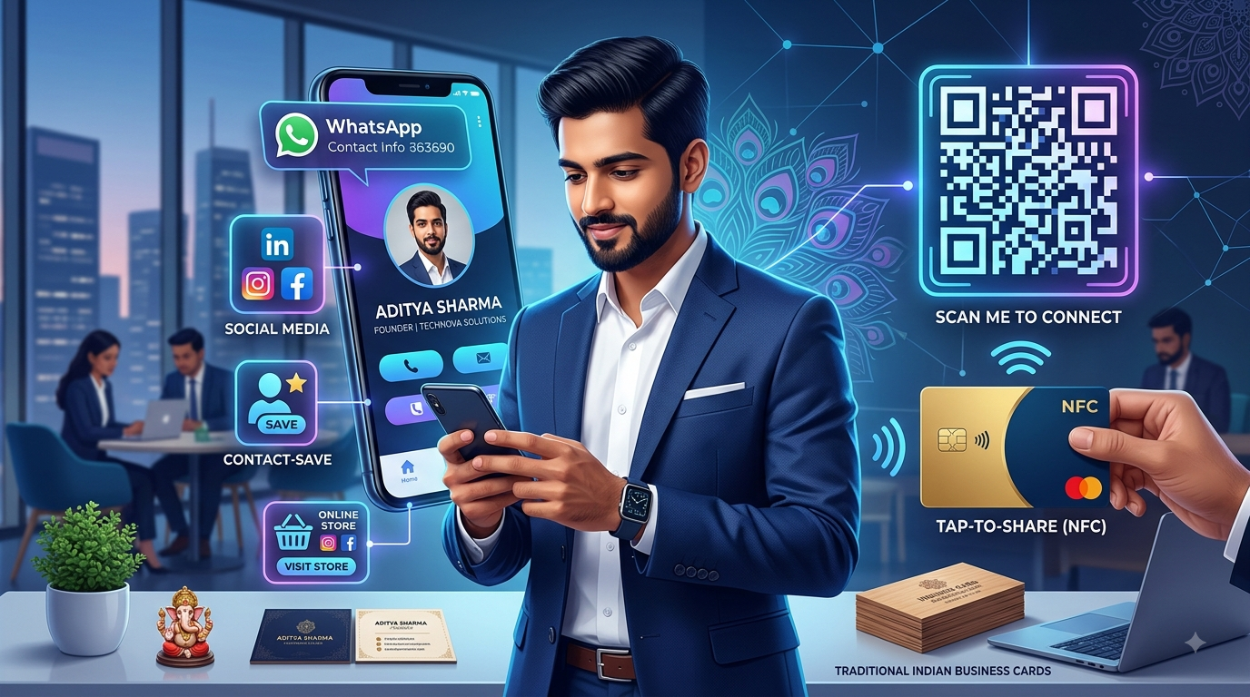 Best Digital Business Cards in India: Features, Benefits & How to Choose
