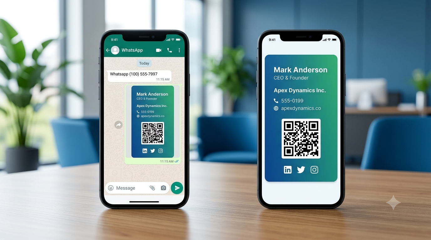 How to Share a Digital Business Card on WhatsApp: Complete Guide